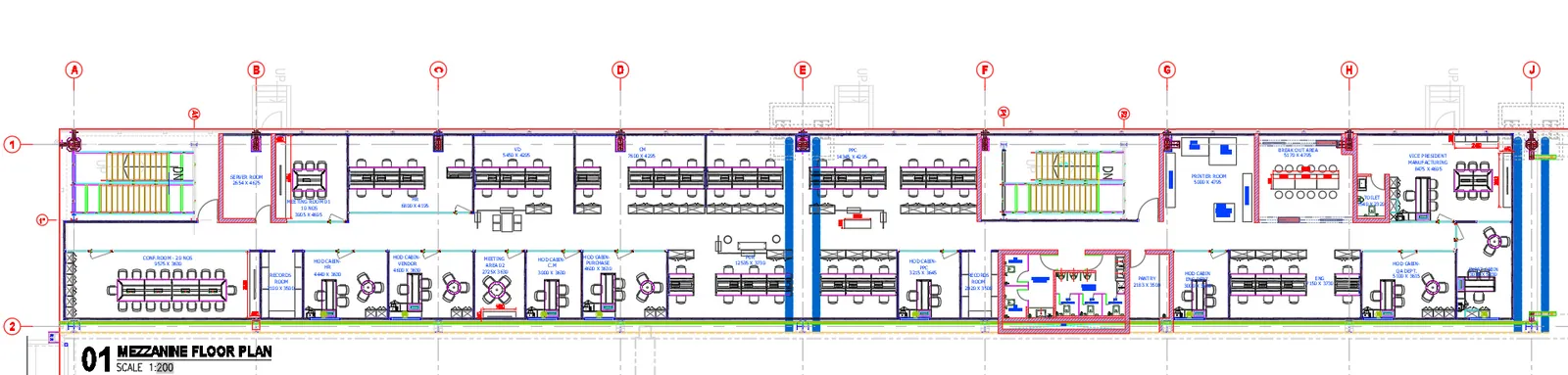 Truetzschler admin building floor plan