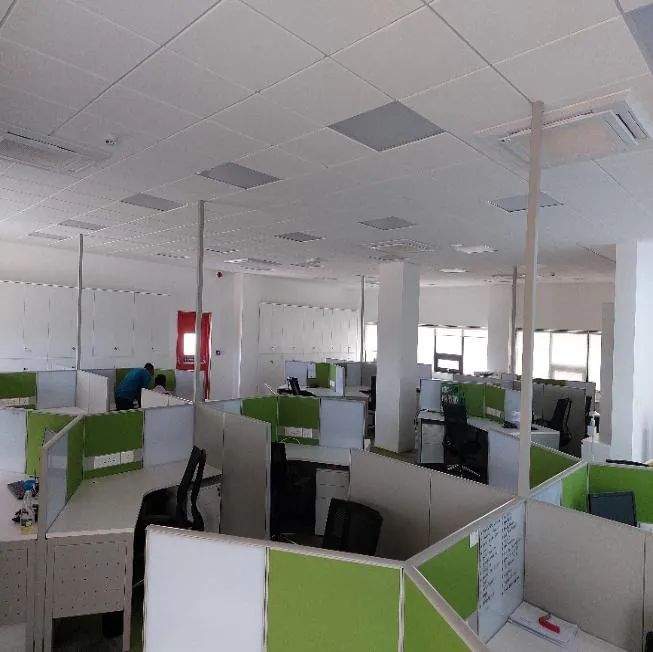 Open-plan workstations